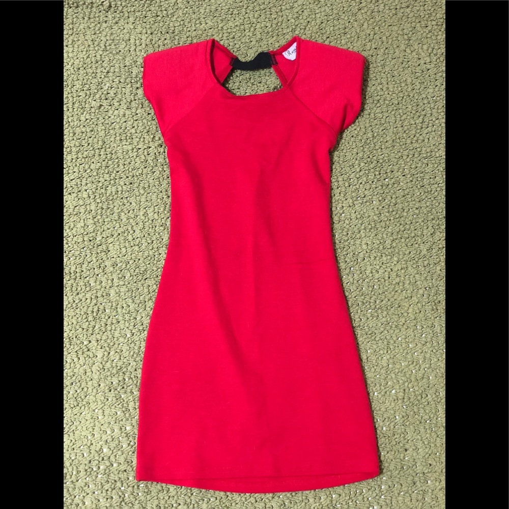 Sexy red dress Rene